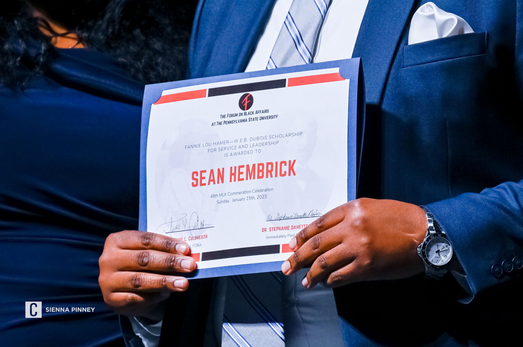 MLK Banquet, Sean Hembrick